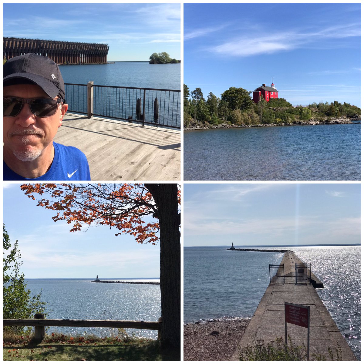 A five mile run turned into 9 in beautiful Marquette, MI.  Every day is better with a run 🏃!#lifetothefull #blessed