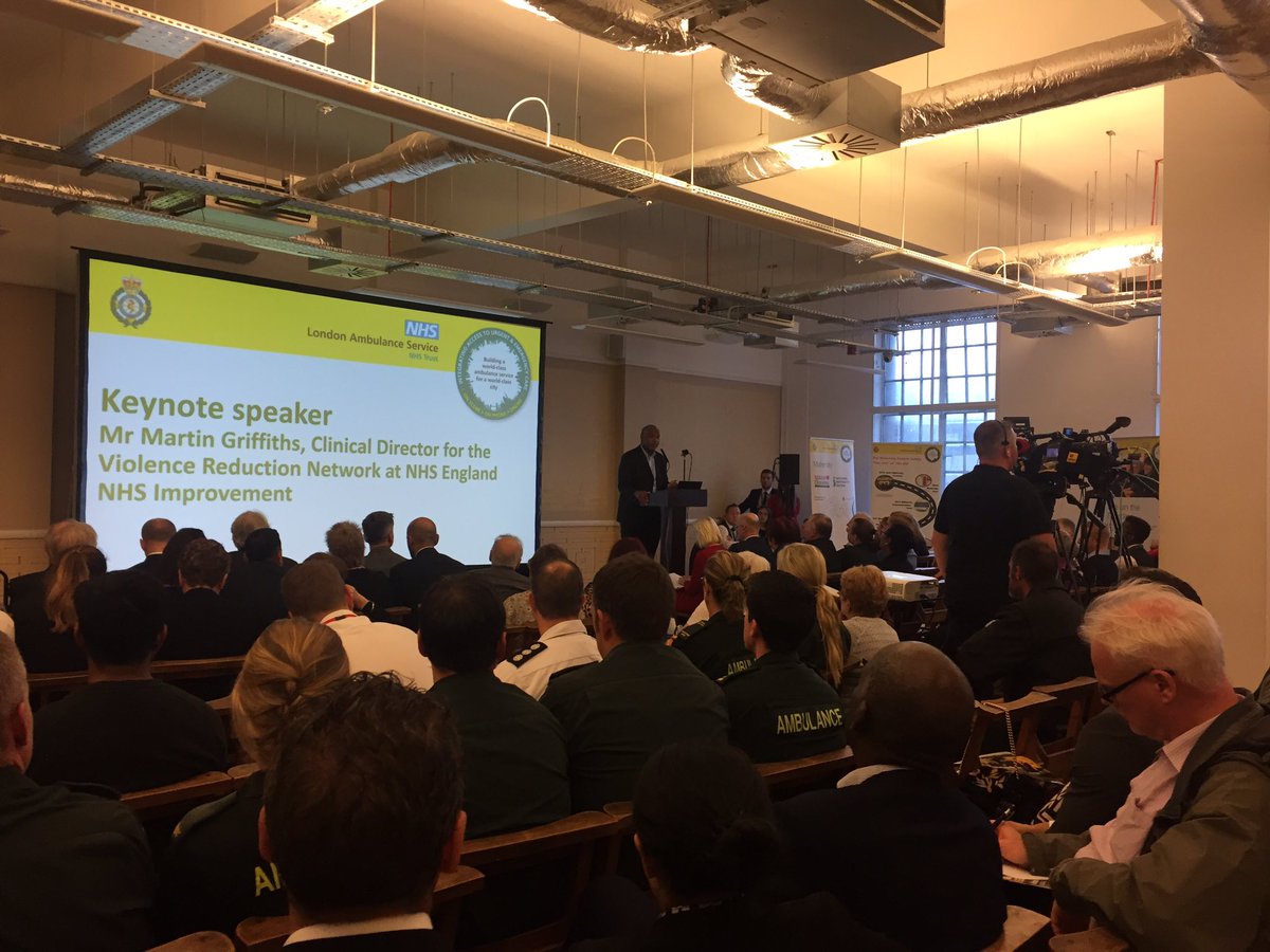 Hear about our work on preventing knife crime featuring an update on our progress from our inspirational keynote speaker Martin Griffiths, the Clinical Director for the Violence Reduction Network at <a href="/NHSEngland/">NHS England</a>. Watch live now:  youtube.com/watch?v=tr8wOt…