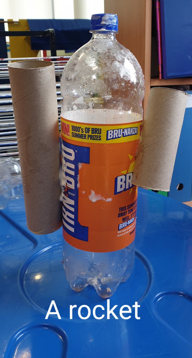 HighMillPrimary's tweet image. It&apos;s National Recycle Week. Primary 1 have been getting very creative and have been making types of transport using junk #aiminghigh #itsslc #RecycleWeek2019