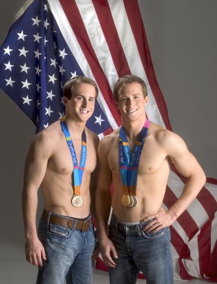 Happy birthday shoutout to Olympic medalists Paul and Morgan Hamm!   