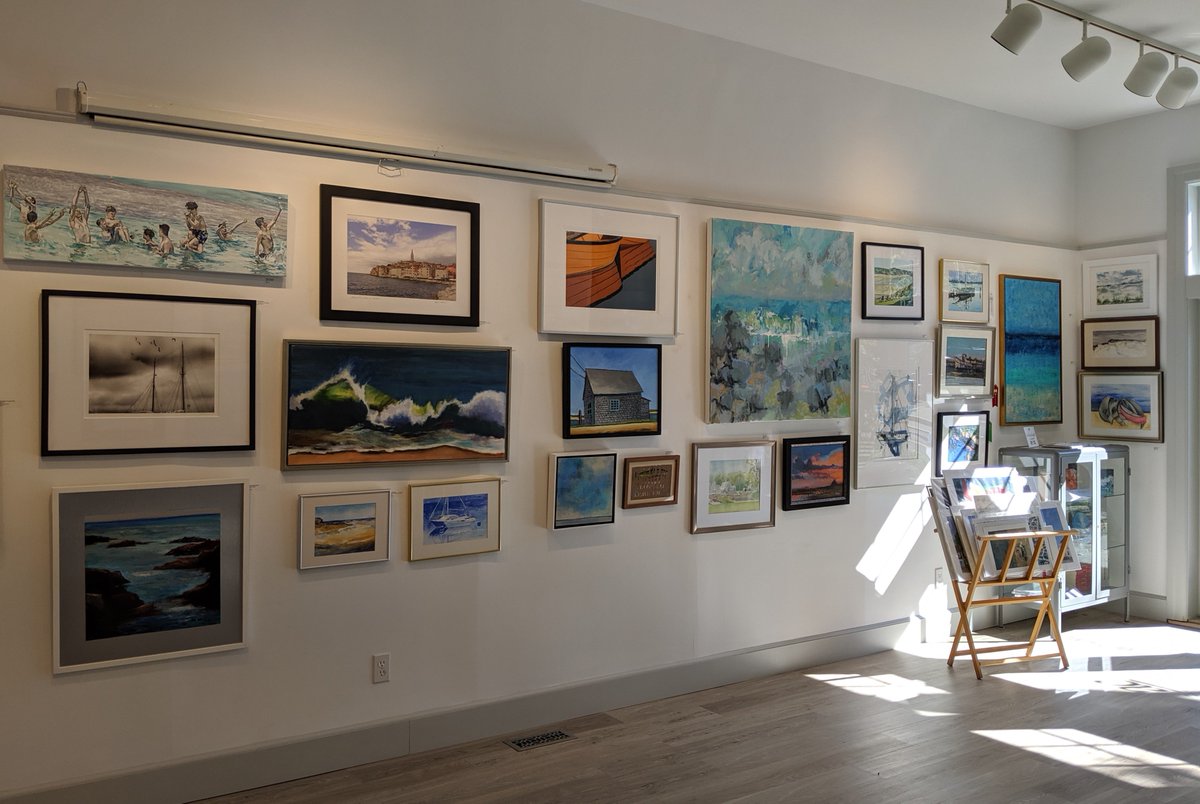 rowaytonarts's tweet photo. Our popular "Marine &amp; Coastal Art" show runs through Oct. 5 – come visit Tuesday through Friday 12 to 5 pm or Saturday 10 to 1 pm #ArtLivesHere https://t.co/hFNAV0ZtFX