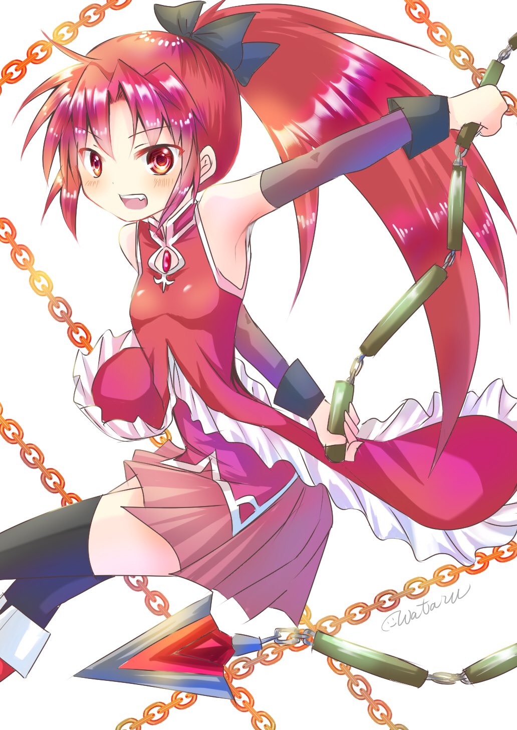 星影ワタル イラスト 魔法少女まどか マギカ 佐倉杏子 編み込み結界 まどマギ 佐倉杏子 T Co 0qhe4cbuv7 Twitter