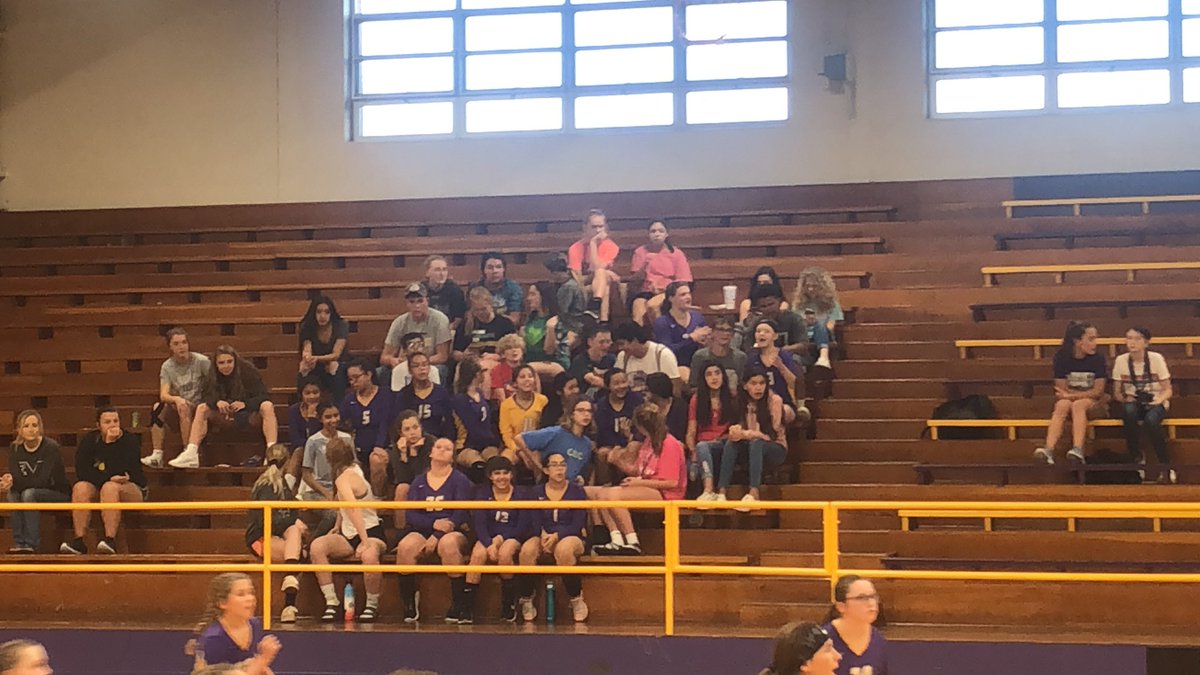 Thank you to <a href="/MonettHigh/">Monett High School</a> Varsity VB and our MMS FB team for supporting our <a href="/MMSvolleyball/">MMS Volleyball</a> team tonight! #MMSHERO ##MMSCubPride