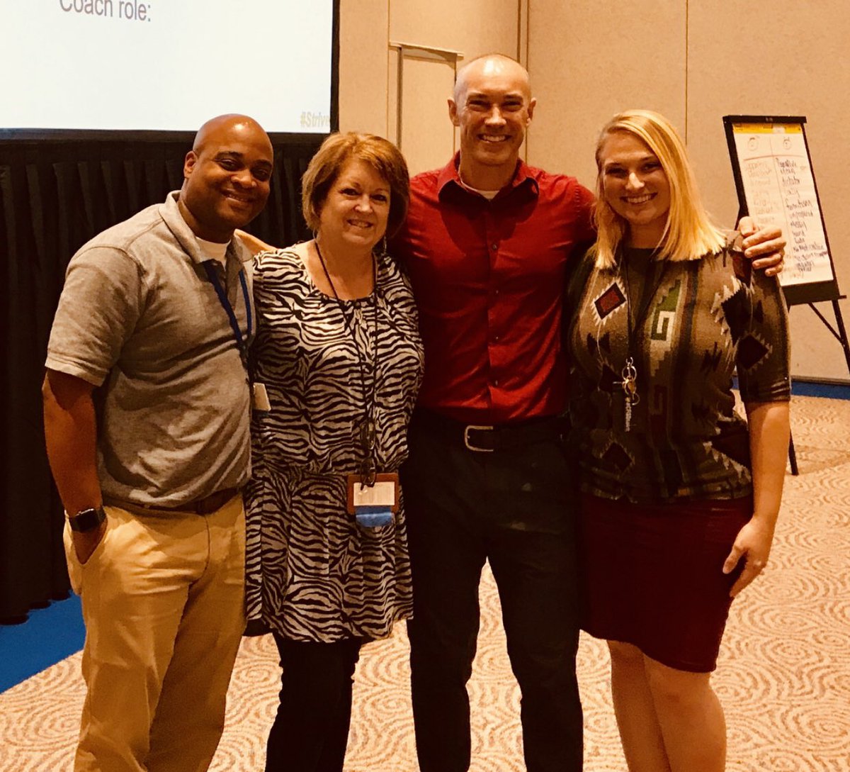 MKMooreCfisd's tweet photo. Thank you @educationhall for helping us get from point A ➡️point B! Had a blast attending this conference with @MrDHobson and Diane over the past 2 days. Thank you for helping us realize “the more reflective we are, the more effective we are!” #CFISDSpirit #EffectiveCoachingModel https://t.co/AP6w4FpFDS