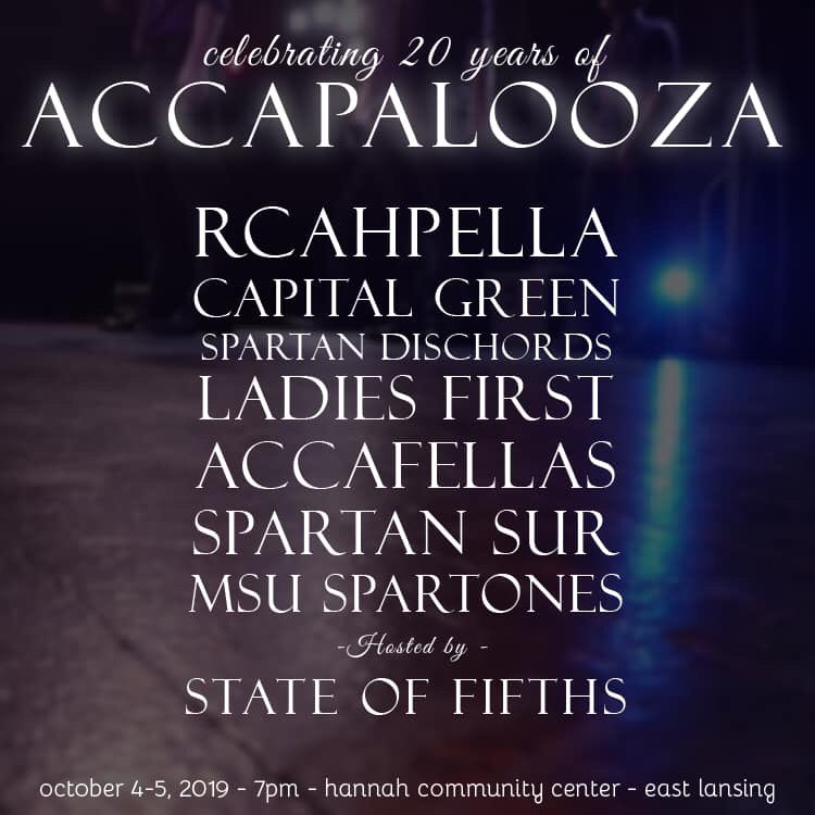 Our first official performance of the year is coming up!! Link for tickets: stateoffifths.com/palooza
 #comeonrcahppell