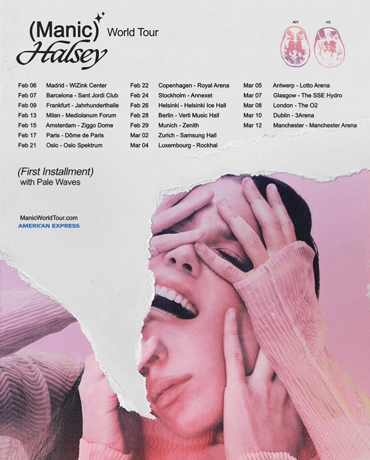 AlphaTroodonRec's tweet photo. 🚨First installment of Halsey’s “Manic World Tour” has officially dropped! Grab your tickets at https://t.co/En0cftGEhi 🎟 Stay tuned for more dates coming soon! #Halsey #Manic #WorldTour #ManicWorldTour #Madrid #Barcelona #London #Manchester #music #livemusic #events #concerts https://t.co/0L55BYOots