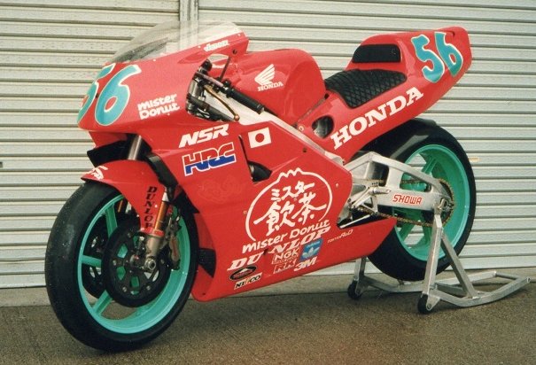 Norick Abe 5⃣6⃣🇯🇵🏁 1994 Mister Donut NSR500 🍩 #ICONICBIKE