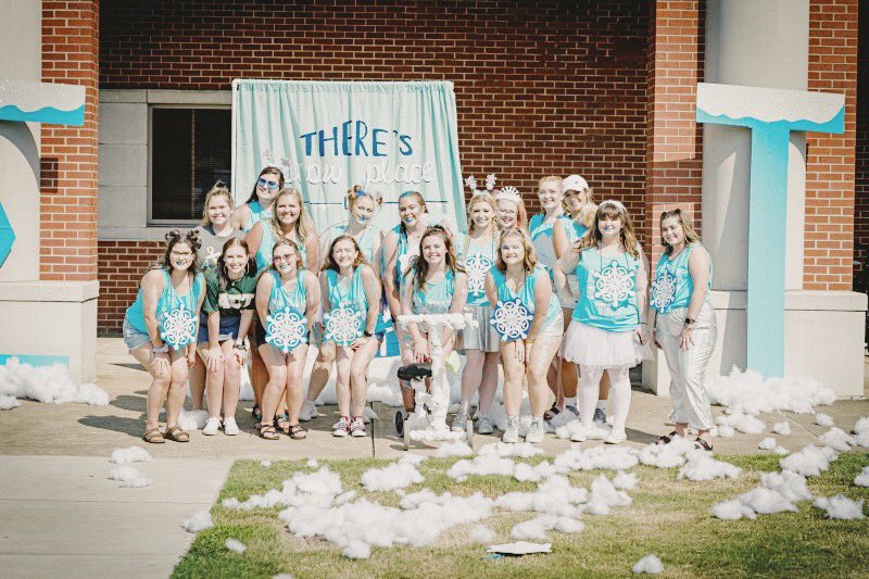 ASThenderson's tweet photo. bid day was two weeks ago but we still can’t get over it🤩welcome home pc’ 19 you’re so so so so so loved https://t.co/ozjFzEsUTn