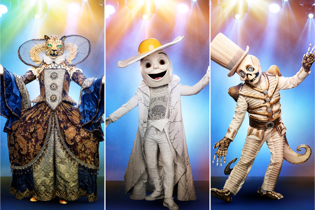 MichaelVarrati's tweet photo. I can't help but admire the fact that the costumes the competitors wear on THE MASKED SINGER all look like monsters Rita Repulsa would have sent to Earth to defeat the Power Rangers. https://t.co/4DehwJjQcR