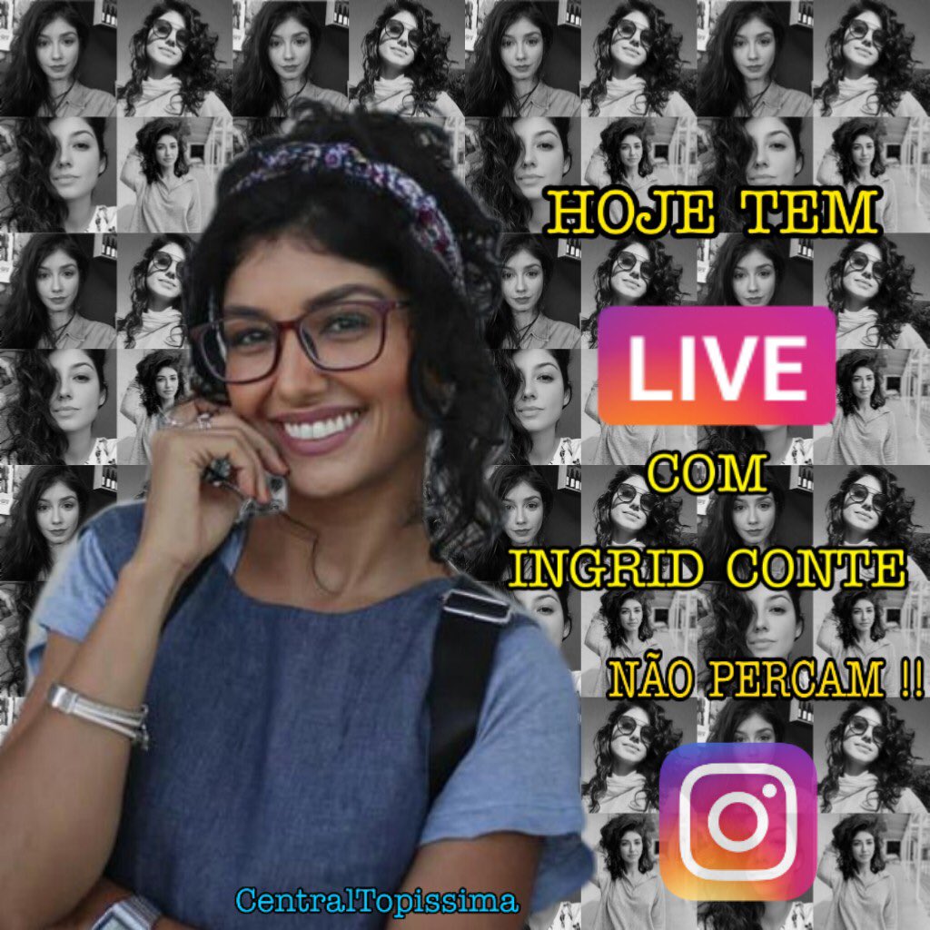 ingridconte's tweet photo. Galera, hoje vai rolar uma live no instagram @centraltopissima_ logo depois da novela!!!! Estarei lá respondendo perguntas da novela, da Elisabete e da vida!!! Espero vocês! #topissima91 #topissima https://t.co/c7gWcOlSjB