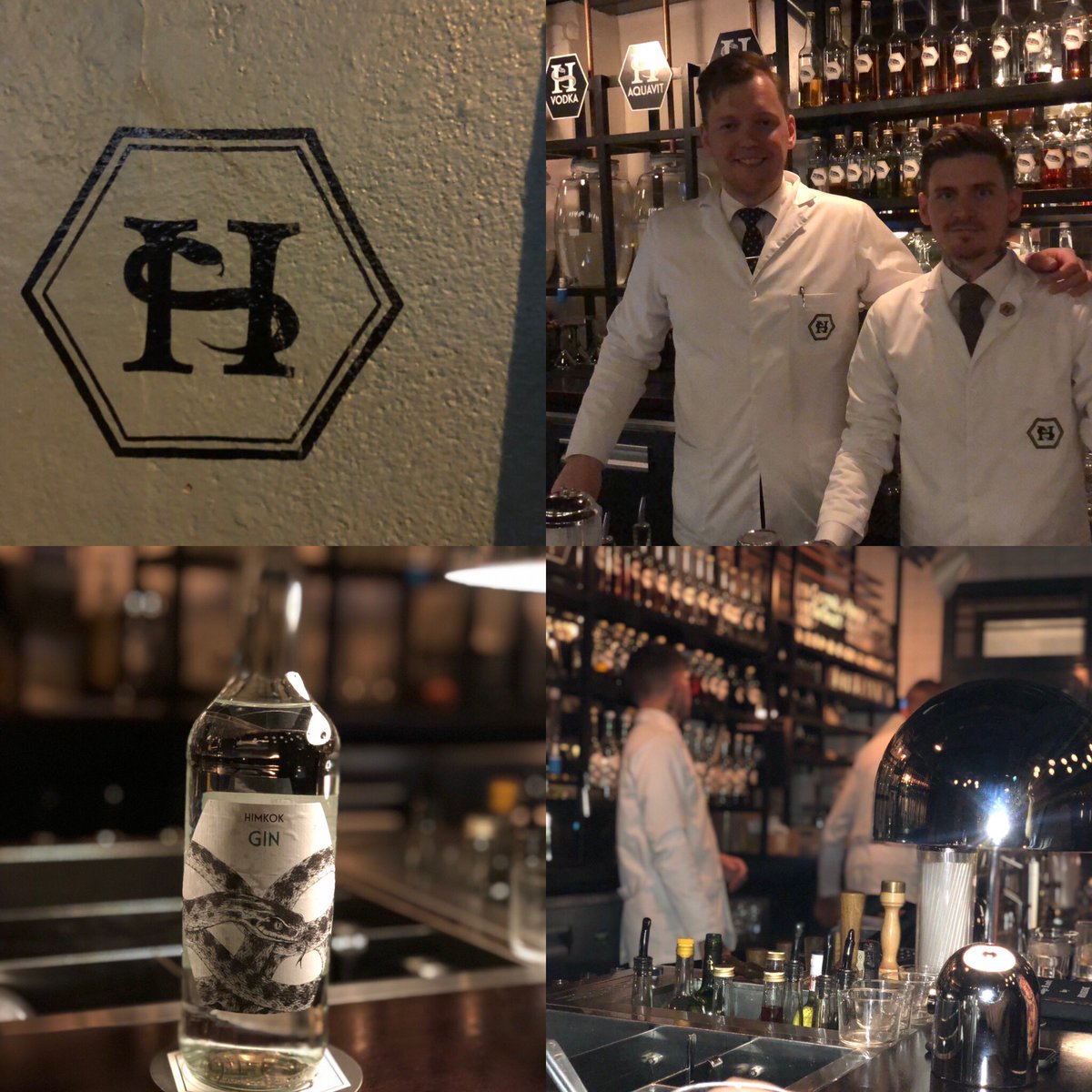 RicksGin's tweet photo. Always nice to be at one of the famous cocktailbars on the world. Thx to you all and see you soon... https://t.co/YUZMegA9Tq