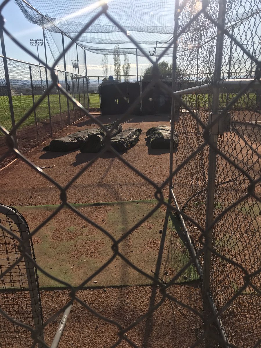 Mingusbaseball's tweet photo. Slowly, but surely this thing is coming together. Excited for the boys to have these facilities this year. Not close to being finished, but we’re working. #weoverme https://t.co/hriK9TFFze
