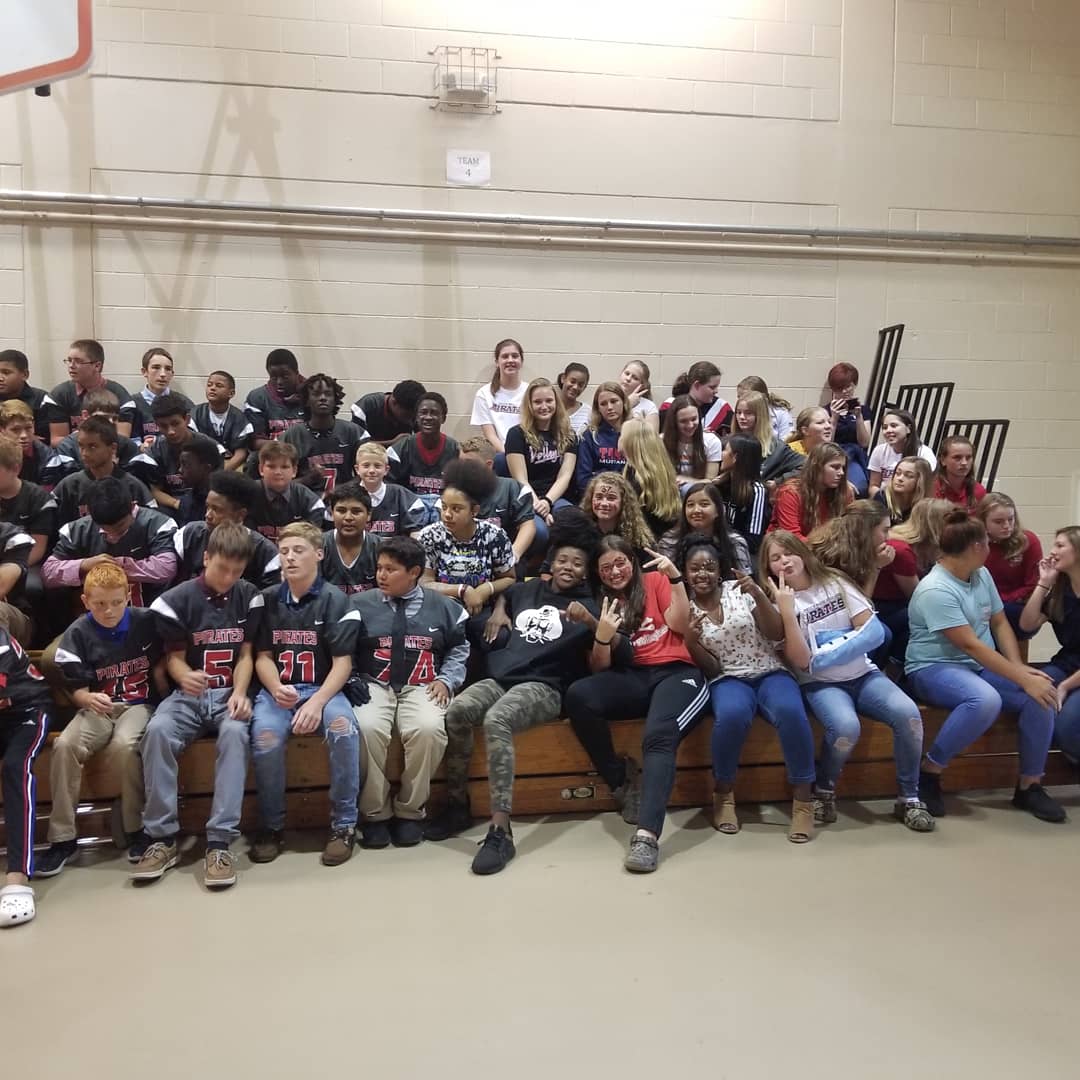 What a great day for our Pirate Nation! First Pep rally and ending with a football game. Go Pirates!! <a href="/MiddlePasco/">Pasco Middle School Pirates</a>