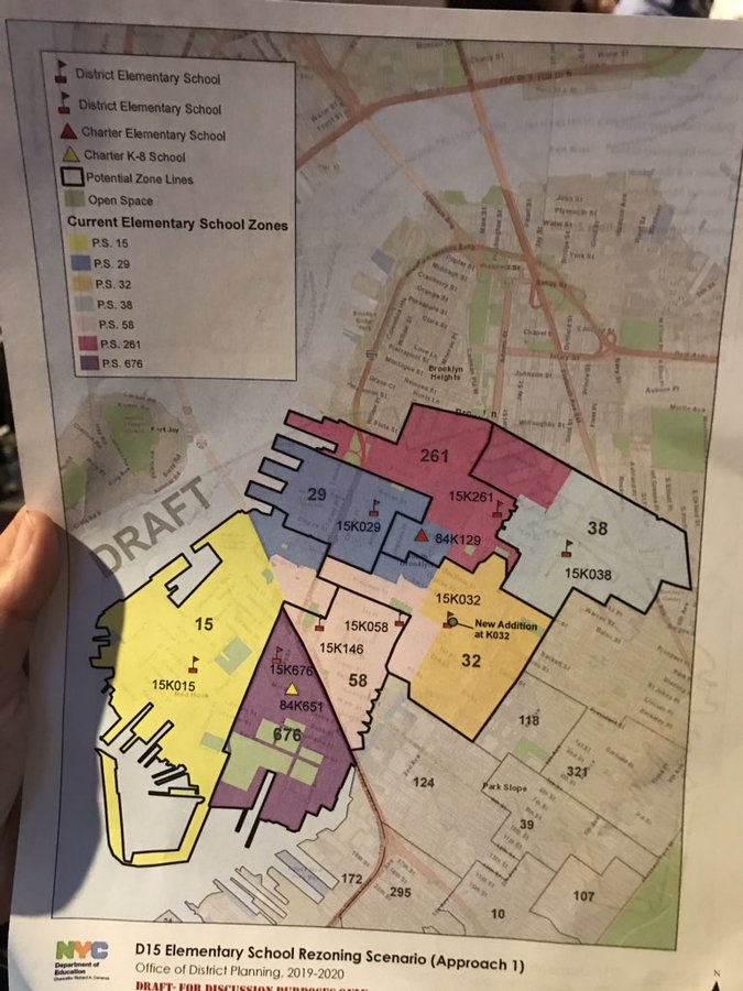 District 15 Brooklyn Map City Unveils Map Of Proposed School Zones In Brooklyn's District 15, Hints  That A Decision Could Be Delayed - Chalkbeat New York