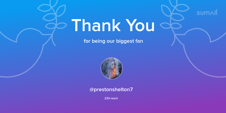 bethieluvsrose's tweet photo. Our biggest fans this week: prestonshelton7. Thank you! via https://t.co/stnBm5TXOd https://t.co/QdPt4UNG60