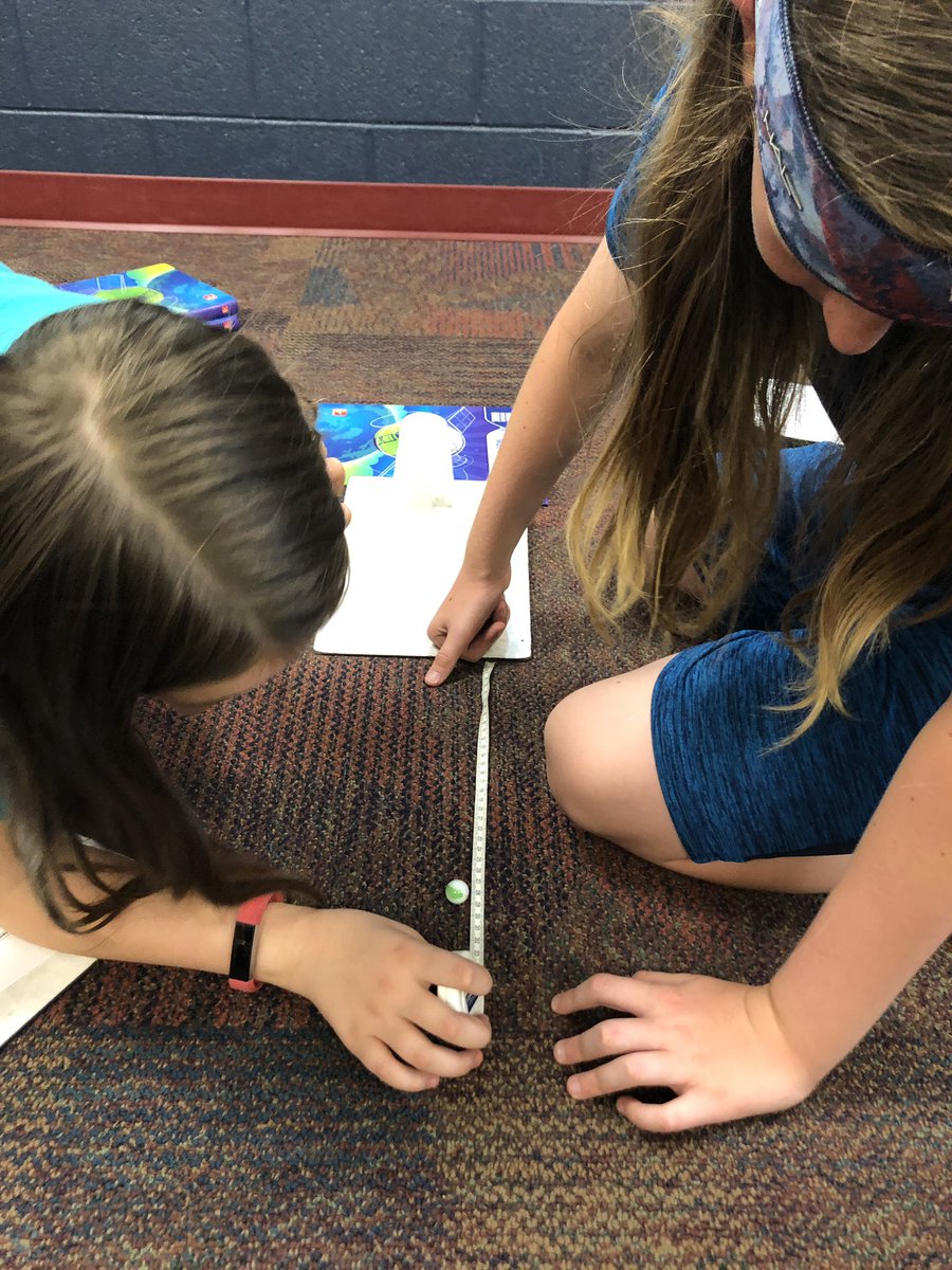bradshawLJM's tweet photo. Marbles on a roll!! Studying how potential and kinetic energy changes when we raise the inclined plane. https://t.co/A07Latnw2H