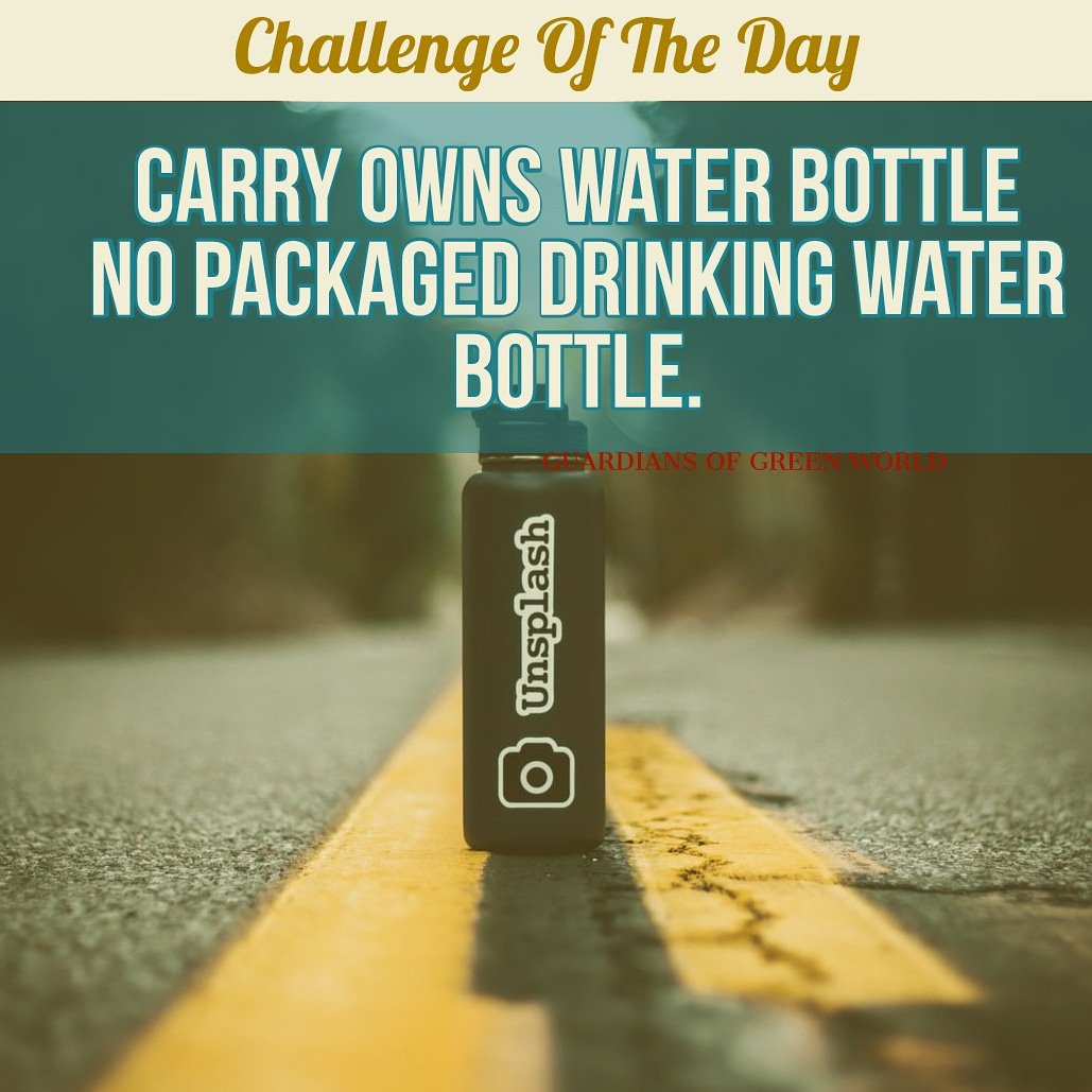 Challenge accepted?
#Plastic #PlasticWasteFree #PlasticBan #plasticpollution #ClimateChange #ClimateCrisis #ClimateEmergency