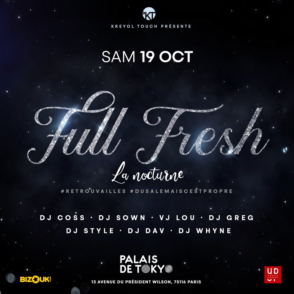 KREYOLTOUCH_'s tweet photo. Que la fête commence!!! 🤫
Du sale, mais c'est propre 🤪
🎉FULL FRESH PARTY - Edition : La Nocturne🎉
✨Une Nuit pas comme les autres✨
À l’heure où les températures diminuent❄☃Les saintes changent de vestes 🥰😏
On augmente le niveau sonore🔉🎶🎵🎶 #KT #FullFreshParty #love https://t.co/NWFBAH9uZP