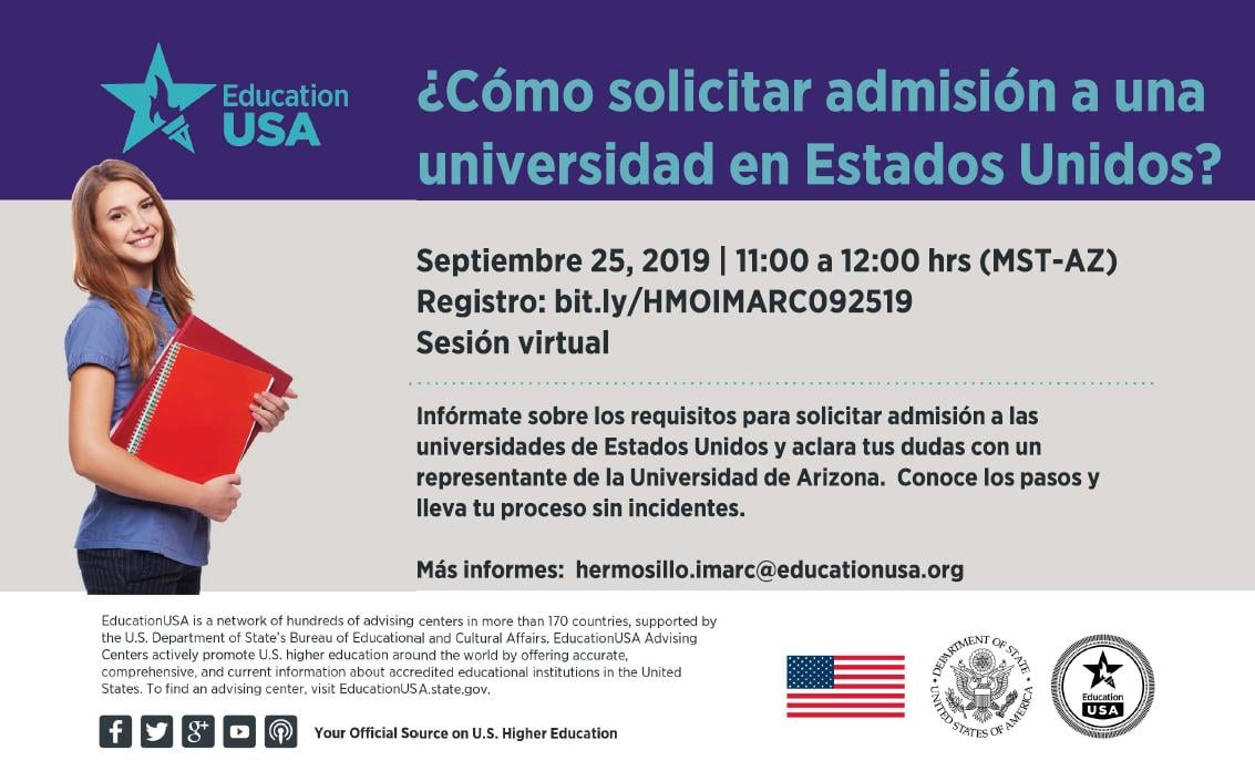 ateran's tweet image. #Posgrados en Estados Unidos: Webinar informativo (gratuito y en línea) sobre admisión a universidades en Estados Unidos
Registro: buff.ly/2V58tnD
#FUNED #EducationUSA @ExITAM @FUNED_MX @EducationUSAMX