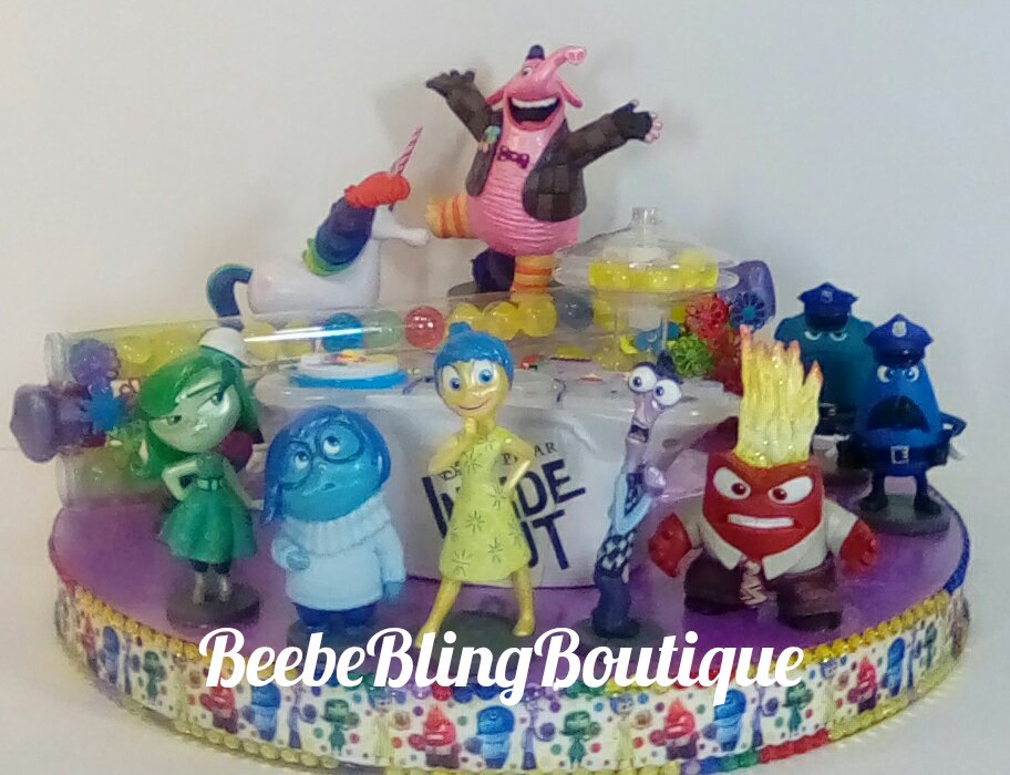 MoonMarbleCo's tweet photo. One of our customers shared these pictures with us of their cake topper that they designed using marbles from our store! 
 BeebeBlingBoutique on https://t.co/YOcbpQh5uB  #insideout #marbles #emotions https://t.co/vItYYQ0DML