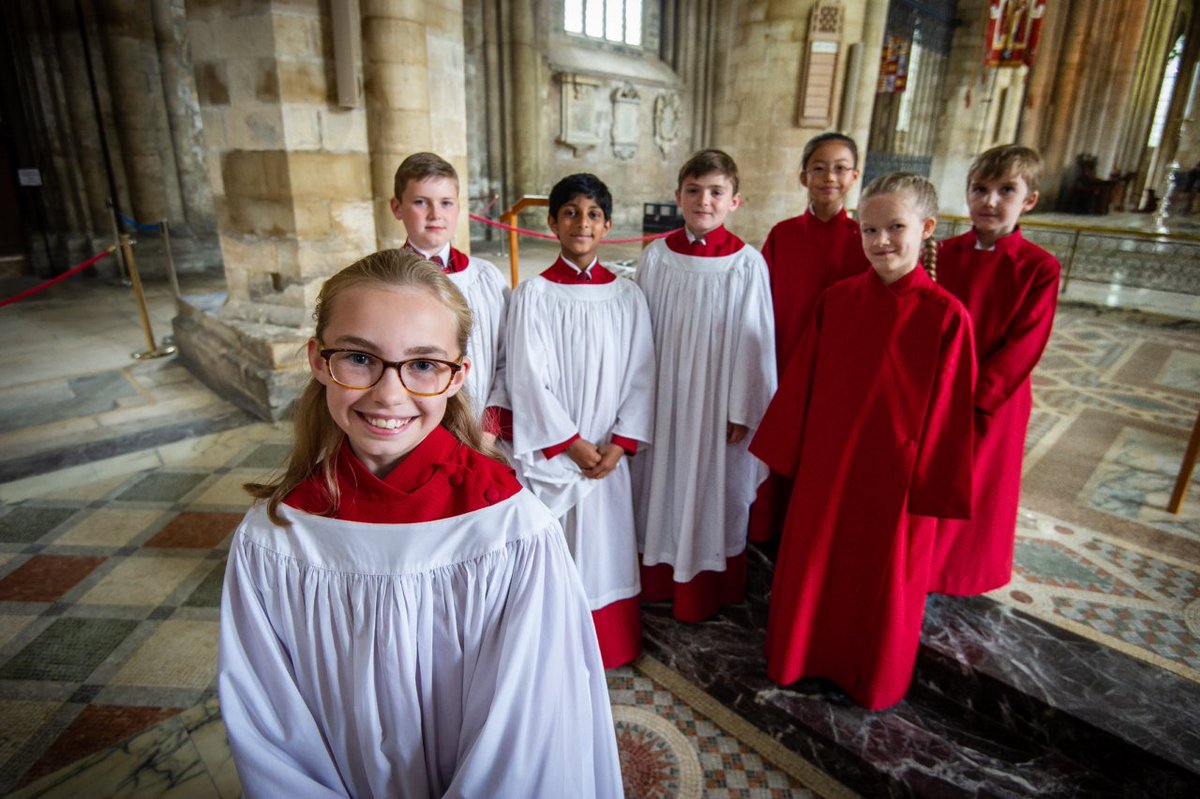 pborocathedral's tweet photo. Last call for bookings for Year 2 children to 'Be a Chorister for a Day' on Saturday, 10am -1.20pm! Booking is essential https://t.co/3XFMQS2TmF https://t.co/CEq7JX7l6B