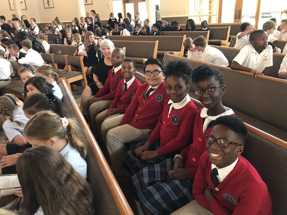OLV_Tyrone's tweet photo. As our 5th grade traveled to celebrate Vocations day, our 3rd and 4th grade prayed for Vocations at the Mary Garden. #calledtobesaints #vocations #communityofprayer https://t.co/8vOkwMD2Dt