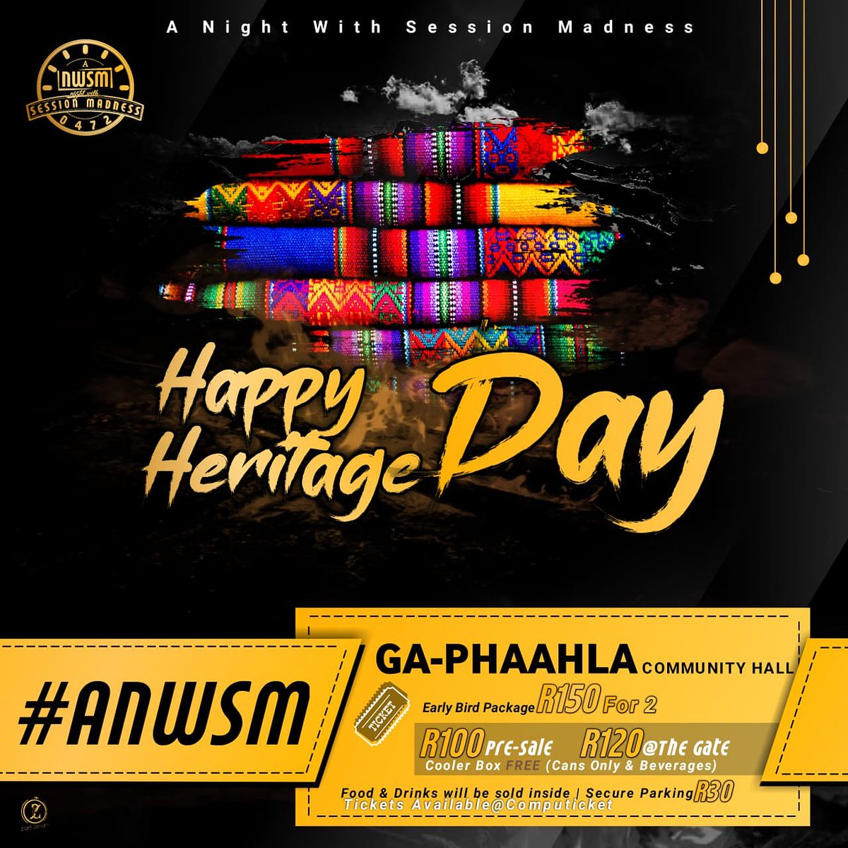 SessionMadness's tweet photo. Heritage Day is a day to celebrate the multitude of cultures,languages,religions & art forms of all South Africans.
#ANWSM2019 ❤️
#14Dec19 https://t.co/hqdcZm7kHa