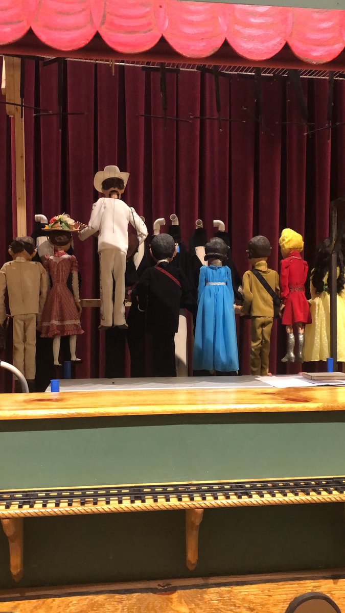 I got an exclusive behind-the-scenes look at upcoming <a href="/crowmedicine/">Old Crow Medicine Show</a>  <a href="/NowatNPL/">Nashville Public Library</a> concert and puppet show. Friday night. Downtown library. Only a few tix left. You do not want to miss this.