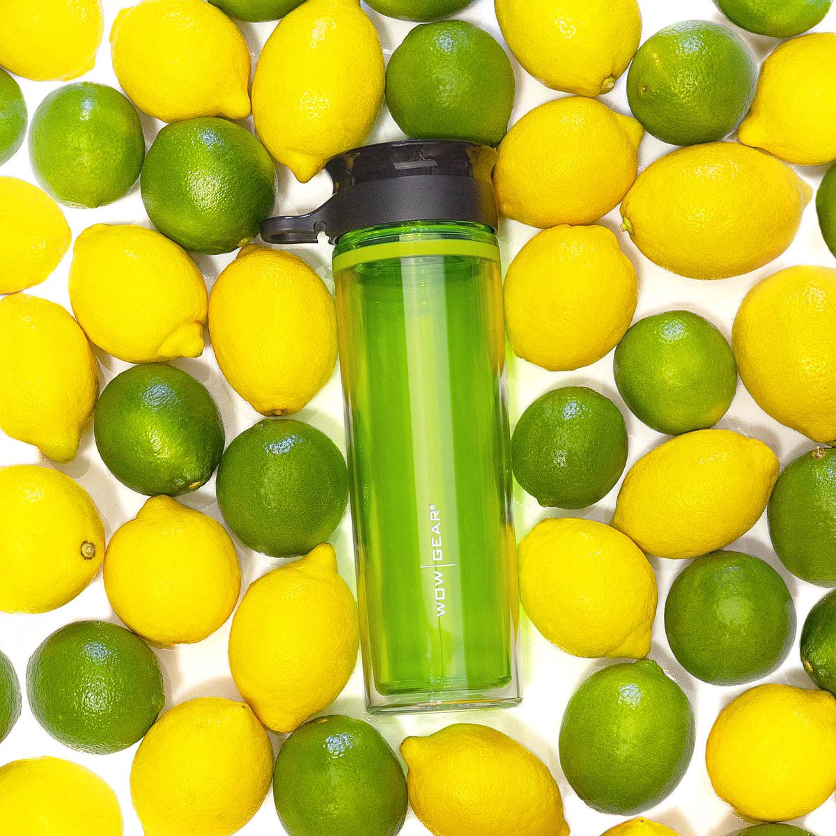 WowCup's tweet image. Stay hydrated and refreshed with your favorite fresh squeezed fruits! Add a blast of flavor to your insulated WOW GEAR water bottle with some sliced LEMONS and LIMES on ice!