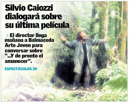 baj_biobio's tweet photo. Hoy, la portada y la página 20 de El Sur se destaca la proyección de @ydeprontoel y otras actividades de la décima edición de #BalmacedaAudiovisual

La nota completa en este enlace 👇https://t.co/bUQOwv4n0D https://t.co/V4D5sAOFHC