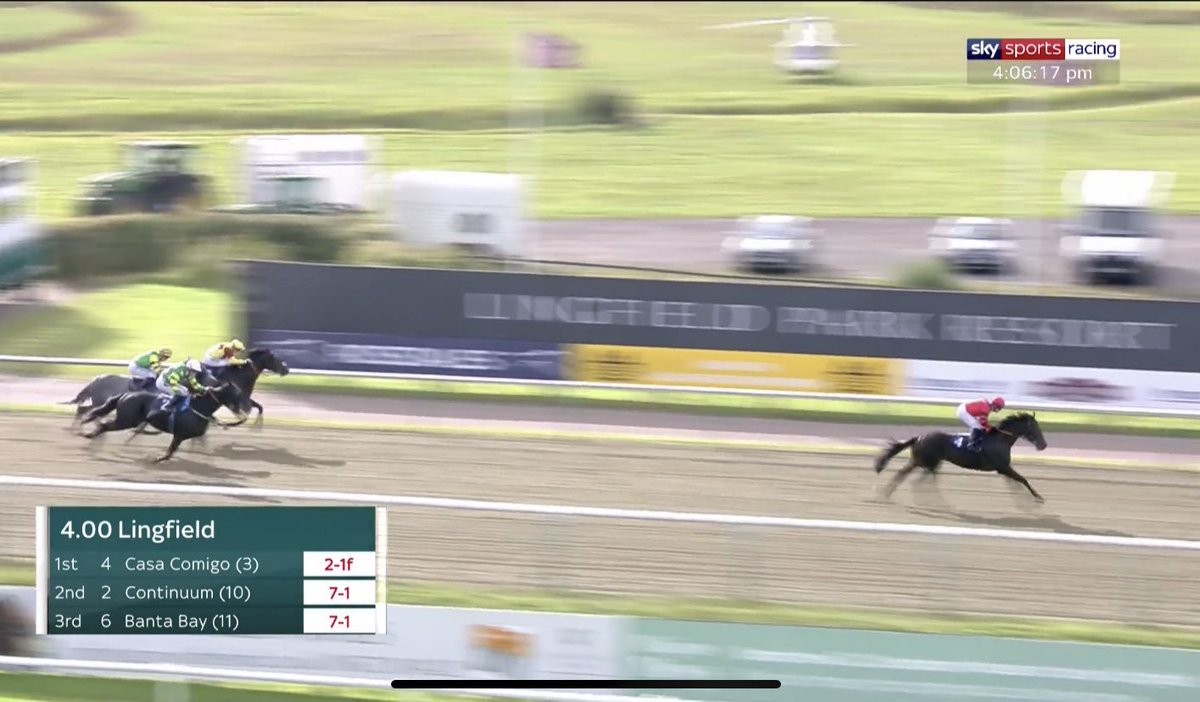 simonmalcolm's tweet image. Wow! Easy 5 length win at Lingfield today for Casa Comigo, his 3rd of 2019. Thanks to all at ⁦@johnbestracing⁩ and ⁦@kierenfox. Hoping ⁦@MCYeeehaaa⁩ is wrong with his 10lb rise for it!