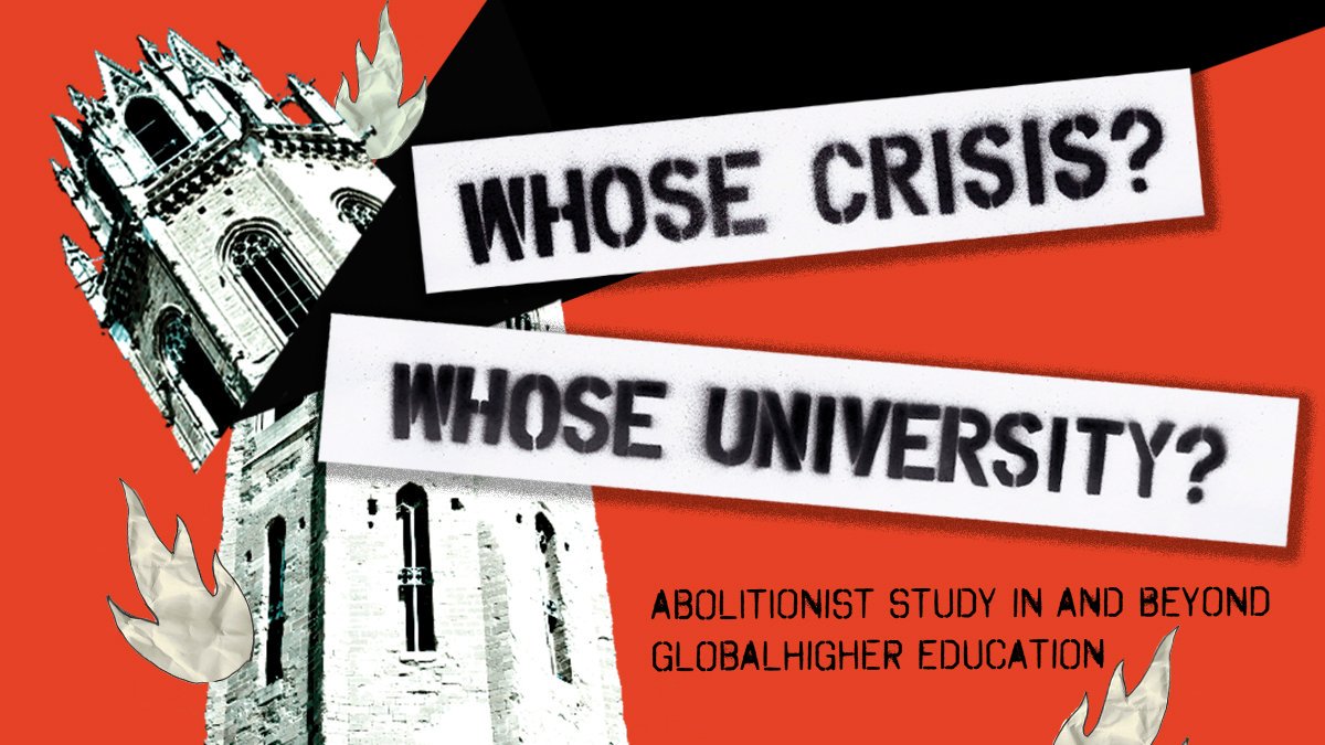 EliMeye's tweet photo. This conference on abolitionist university studies is going to be 🔥🔥🔥🔥🔥

- in Durham, NC at Duke Univ. on 10/11-10/12 — free! 

- info and RSVP here:
https://t.co/T7Z2rztssl https://t.co/uB8fnj2yRt