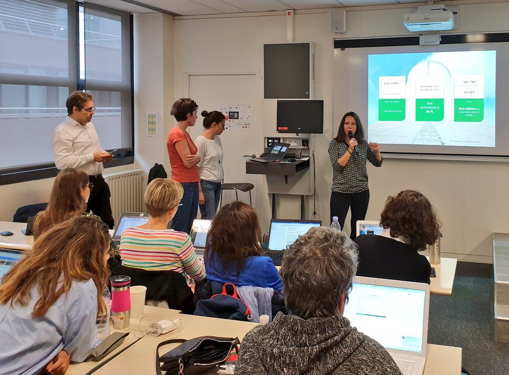 mbamdia's tweet photo. Briefs cas de désintégration ce matin 🧨 Dernière semaine intense pr les 60 étudiants Part Time 2019 qui vont travailler sur 2 cas d'#eInfluence #SocialMedia proposés par @AG2RLAMONDIALE et @EDFofficiel 👉 Soutenances vendredi après-midi #EMCO #MBAMCI #MêmePasPeur #LetsGoDigital https://t.co/UazrhdgGww