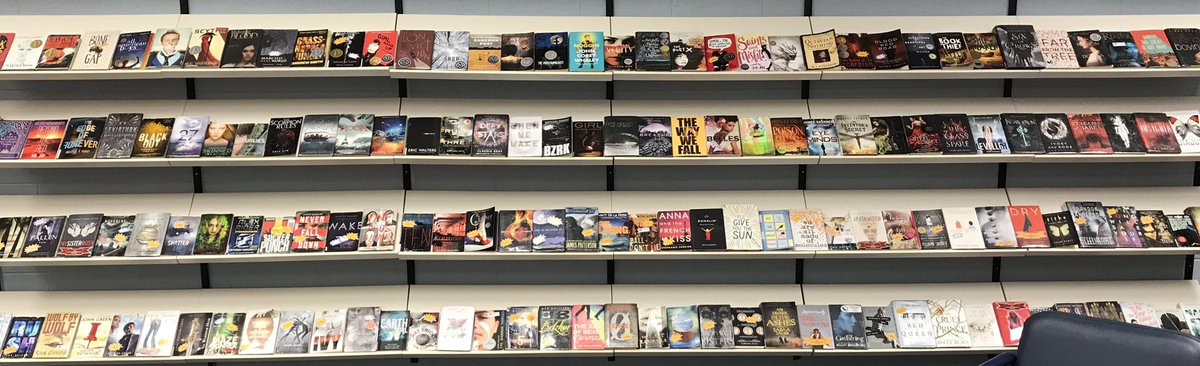 rcsslibrary's tweet photo. Well @rescss - I have some good news & some bad news. The good news...lots of amazing books for you to choose! The bad news, Iโve run out of space to display them!! ๐ณ 1D English students, see you tomorrow! Everyone else... lots to go around! #myfavouritepartofmyjob #RezReads https://t.co/ChIwM9TsdQ