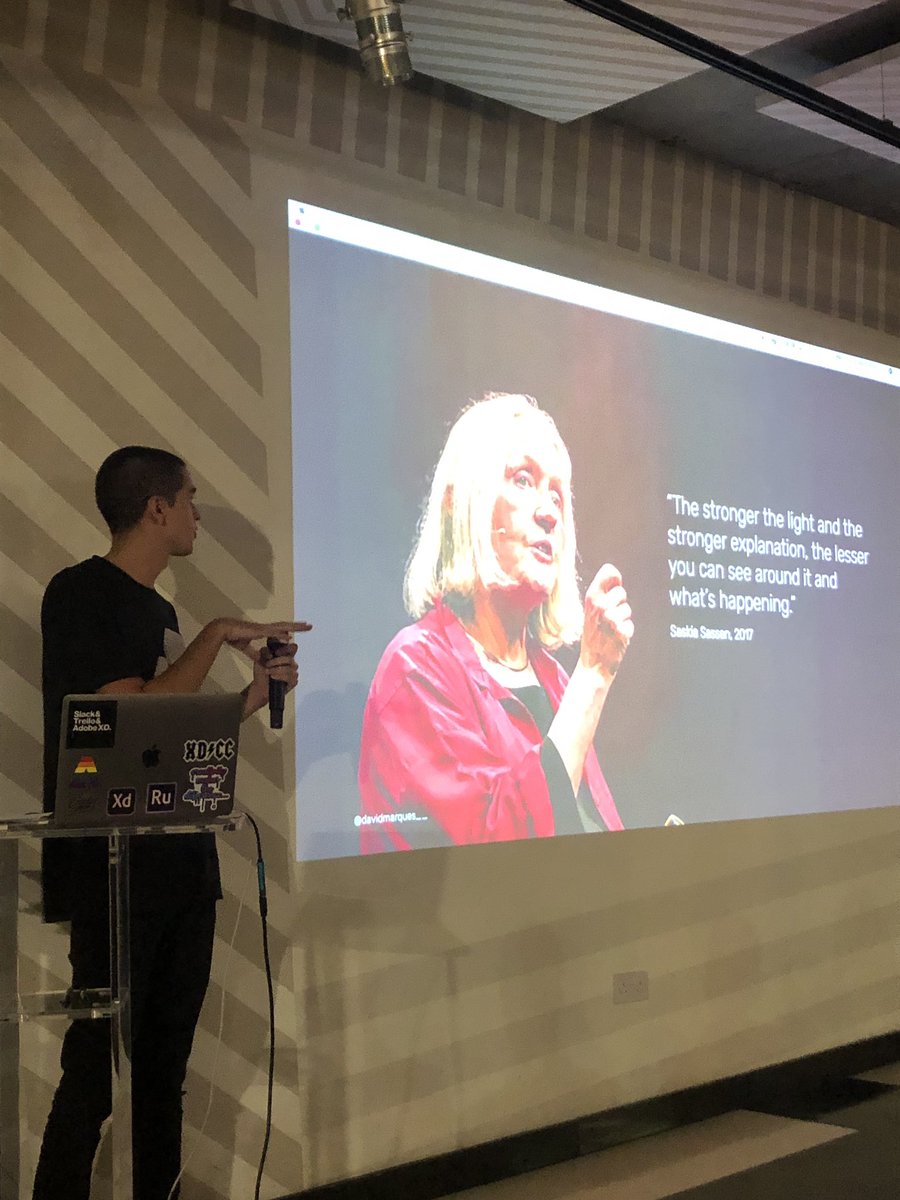 mobileUXLondon's tweet image. ‘There isn’t one big answer to all the questions regarding the subject. We need to keep looking.’
@davidmarques__

 #MadewithAdobeXD @AdobeUK @GoogleUK @projectsbyif #ethicsindesign