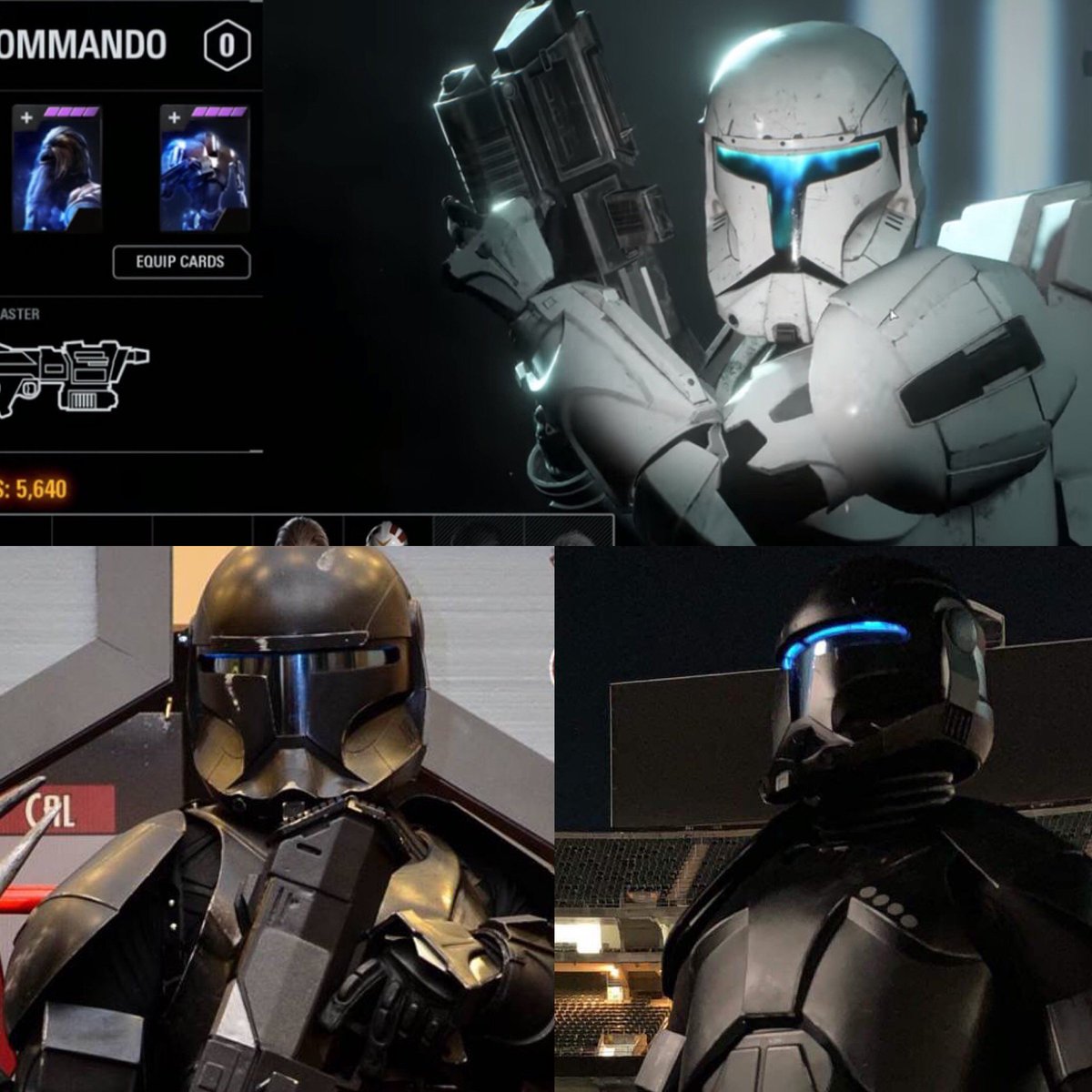 501stGGG's tweet image. #TrooperTuesday goes out to one of our least-represented groups in the mighty @501stGGG, the Republic Commandos, who hit @EAStarWars Battlefront II tomorrow. These special forces clones laid waste to battle droids and renegade Jedi alike.
@CTD501st #republiccommandos #omegasquad