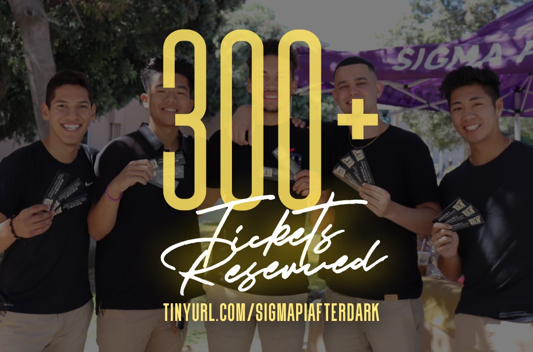 Purchase your ticket from a Sigma Pi brother and pick one up! We’ll also be tabling TOMORROW on Titan Walk! 🚨