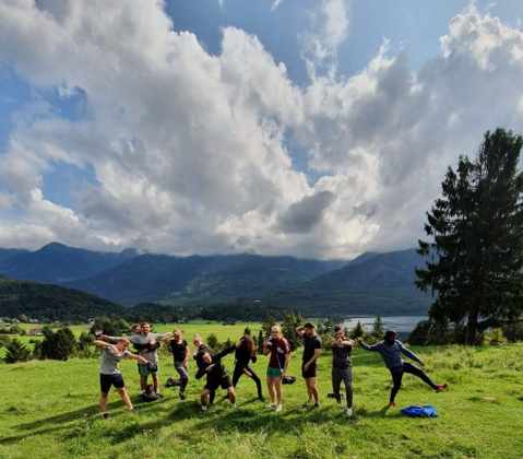 BlueEngineering's tweet photo. This year’s Blue Weekend Away® - Lake Bohinj, Slovenia. The weekend was packed full with fun exercises including hiking, cycling, and kayaking, team building activities and lots of great food😄
#workouting #Slovenia #teambuilding #activities #health #BlueEngineering https://t.co/Tb1rpETD3u