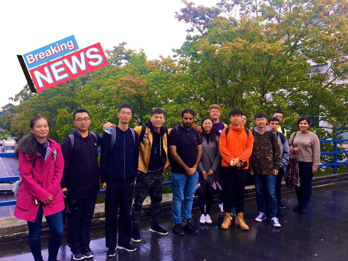 Our 2019 cohort has just arrived to the department and have visited the labs&amp;analytical facilities!