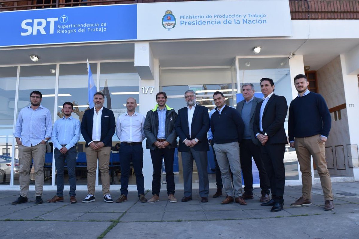 👍🏻 Inauguramos la Comisión Médica de la <a href="/SRTArgentina/">Superintendencia de Riesgos del Trabajo</a> en San Nicolás junto al Intendente Manuel Passaglia