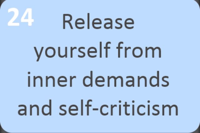 EventWellUK's tweet photo. #SelfCareSeptember - Day 24: Release yourself from inner demands and self-criticism
#actionforhappiness
#eventwell19 https://t.co/spfiYaYCfy