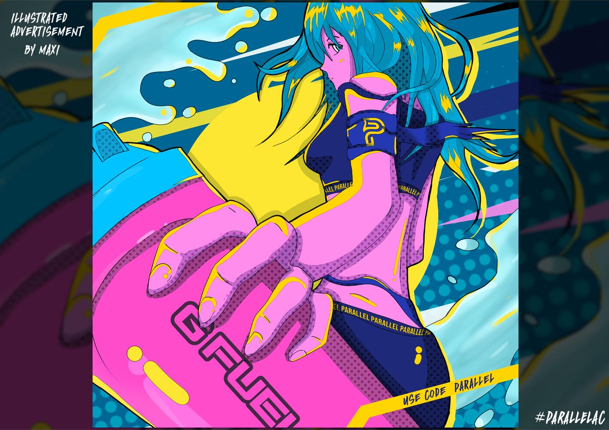 mvximile's tweet image. Illustrated advertisement @team_parallel x @GFuelEnergy 

My entry for #ParallelAC 
I spent many hours, I hope you like it !!

Feedback are appreciated

Behance.net/MaxiDzn