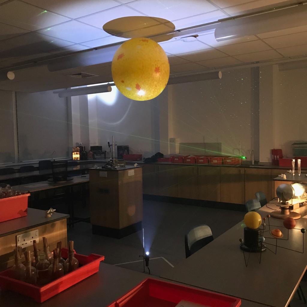 To celebrate 50 years since Apollo 11 launch, the science dept <a href="/CastleviewUl/">CastleviewUL</a> had all kinds of lovely experiments related to space.