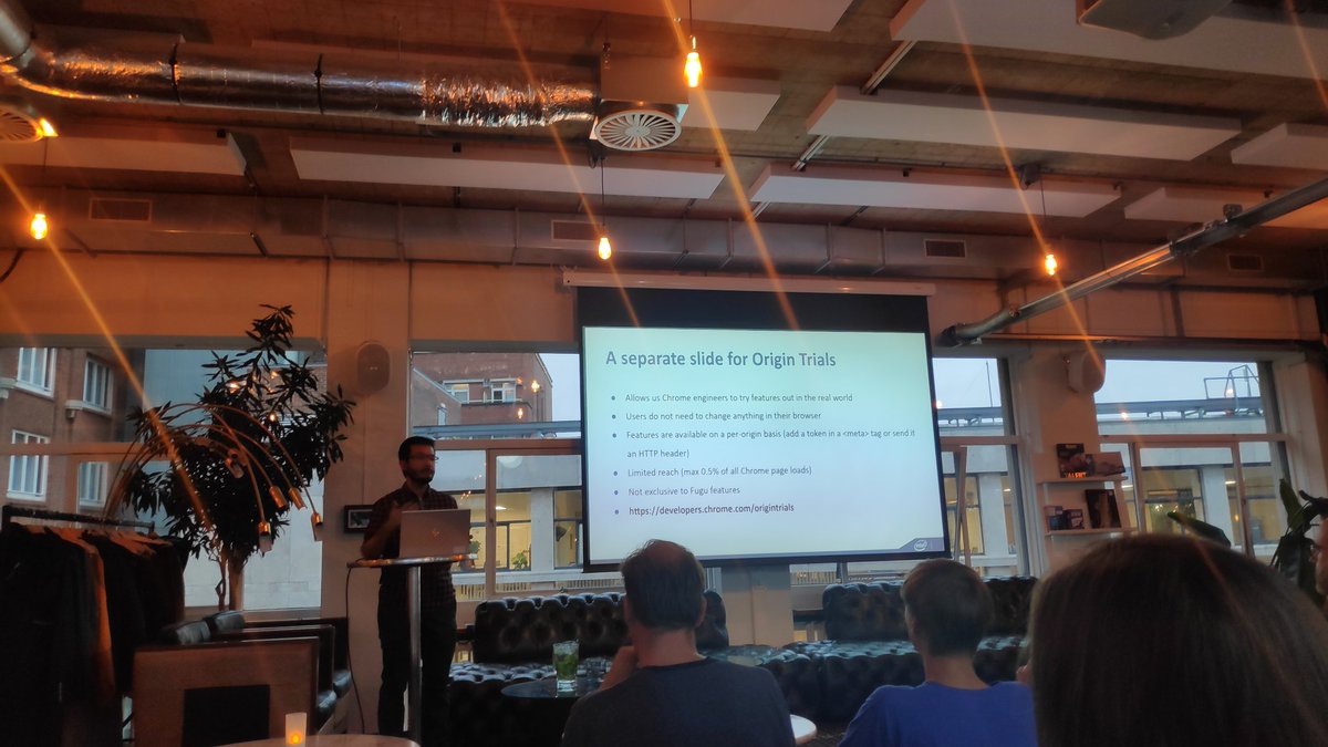 _Sevat's tweet image. Awesome, deeply technical @WebCoreGroup meetup today. Learned about some real cool upcoming WebAPIs such as Ambient lightning. Just imagine your site color scheme adjust to daylight!