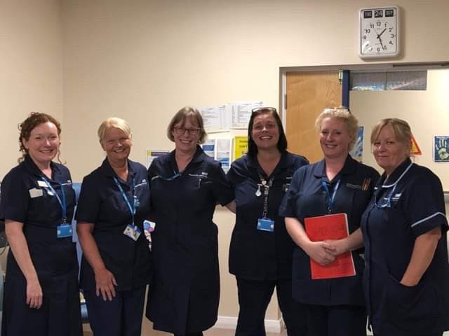 2Tdau's tweet photo. @INRU3Stroke1 very sad to see Sue Salisbury retire today, after 43 years service! We’re all going to miss you.  ‘Enjoy your retirement’🙌🏼👍🏼&amp; have fun🥳 https://t.co/MUzHQFEg1z
