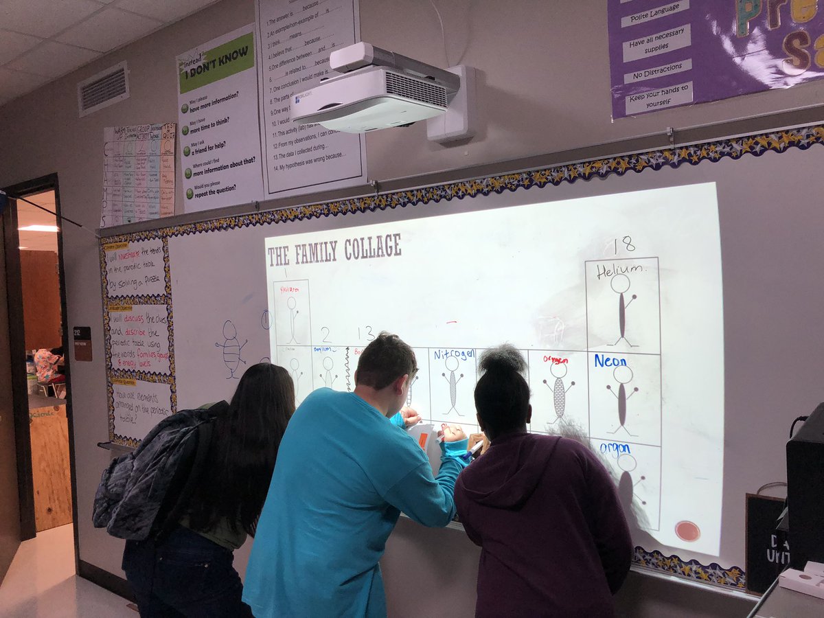 AJHScience's tweet image. Investigating trends in the Periodic Table in Ms. Punwasi’s 8th grade science class!
#scienceisaverbinalvinisd @alvin_jh @AlvinISD_SCI