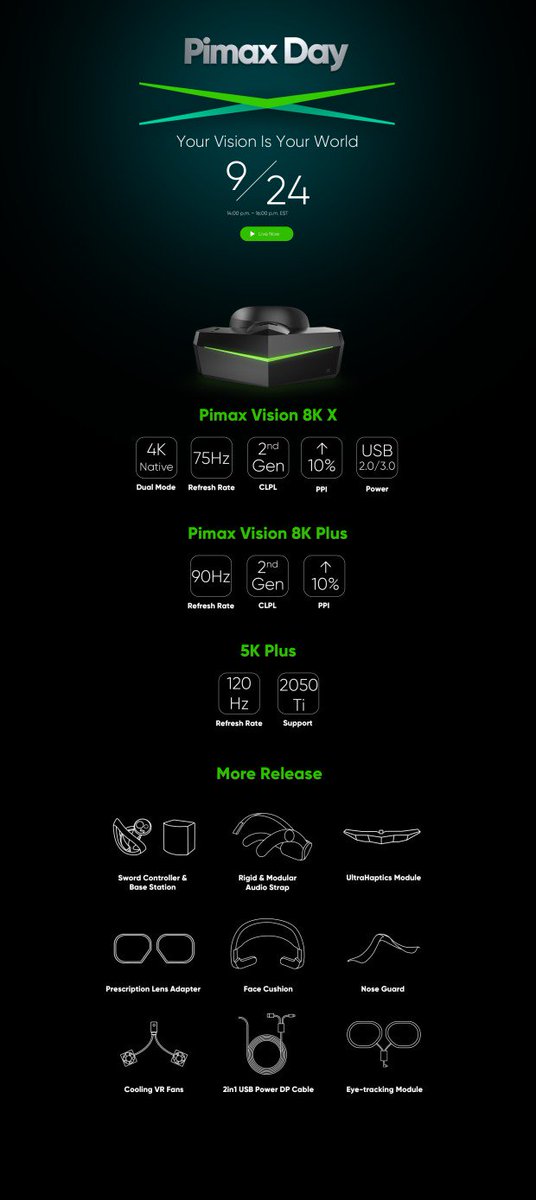 pimaxofficial's tweet photo. Official Pimax Day Live Stream
Part 1
https://t.co/rnfVqNJIma
Part 2
https://t.co/2iyMoN8lxw
#PimaxDay
#YourVisionIsYourWorld
#PimaxAnnouncement2019
#UltraWideHMD
#PimaxVR
#VR2Point0 https://t.co/eJZtyRaeNb