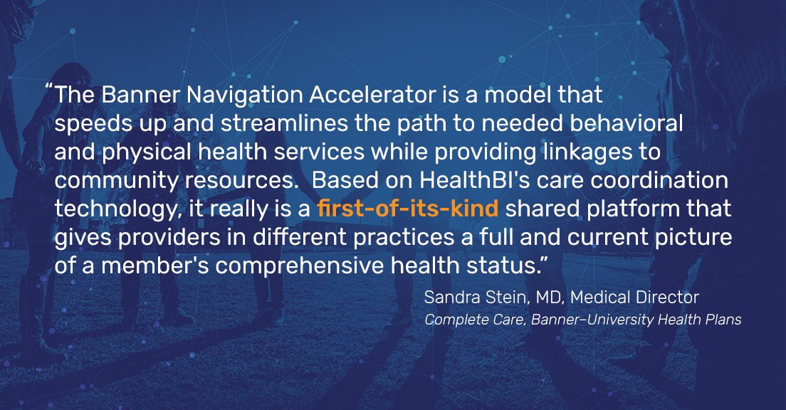 HealthBI_Social's tweet photo. Banner–University Health Plans Remove Barriers to Integrated Behavioral Health; Tap HealthBI as Tech Partner. Read the release: https://t.co/0rTcT2jF4b
@BannerHealth
@equalityhealth 
  
#NewCultureOfCare #IntegratedCare https://t.co/ftVH6V8hPB