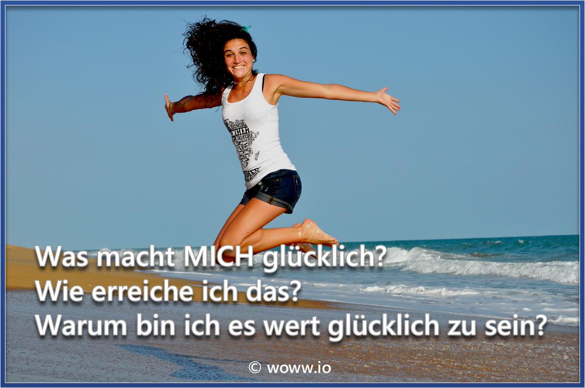 1996PW's tweet photo. 😍😍😍😍
Was macht Dich #glücklich?
Wie kannst Du das erreichen?
Warum bist DU es wert glücklich zu sein? https://t.co/tNmwy5sEKE
