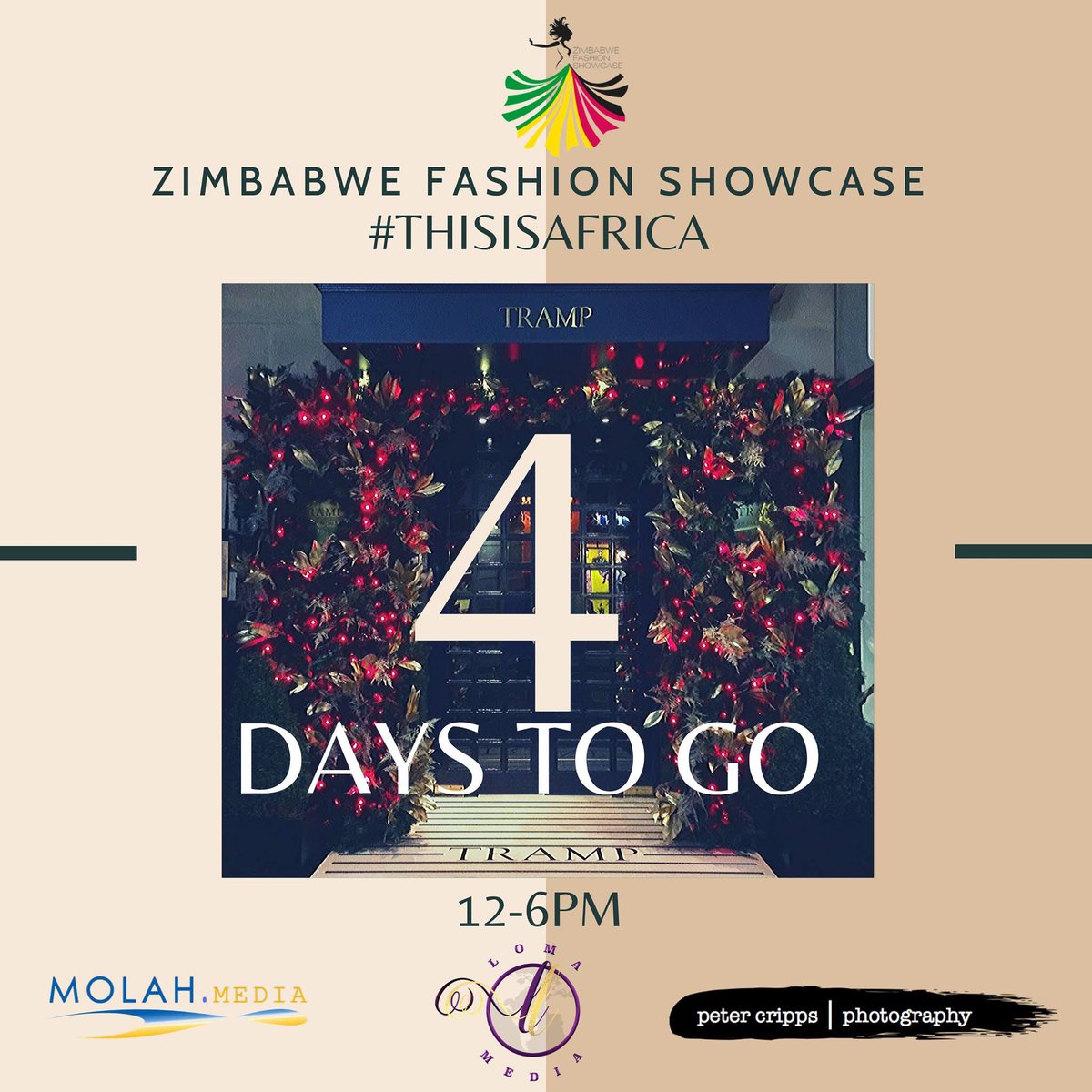 ZFSUK's tweet photo. #4days to go to #ZFSUK #ThisIsAfrica. Come and wine, dine, network with featured designers
@isabellasitsha
@SandyLouBridal
#MimiFlorenceDesigns
#MillyPoku
@Gvenylondon
Entertainment by saxophonist #JermaineJones and #WellyTee on the decks. Hosted by @BigBenOfoedu & #TidiKwidi https://t.co/8zHbqTHhQs